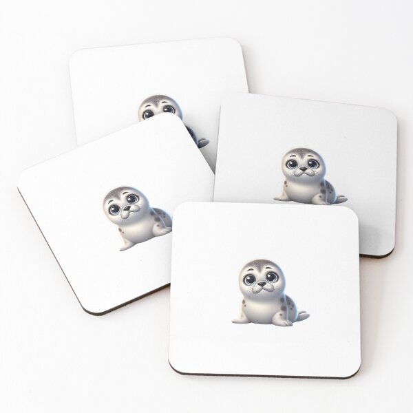 Item preview, Meet the most heart-melting baby seal  designed and sold by MSHOPESMILE.