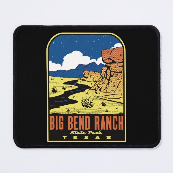 Item preview, Big Bend Ranch State Park Texas Retro designed and sold by HalpinDesign.