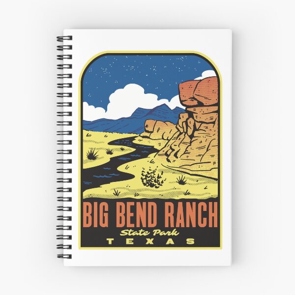 Item preview, Big Bend Ranch State Park Texas Retro designed and sold by HalpinDesign.