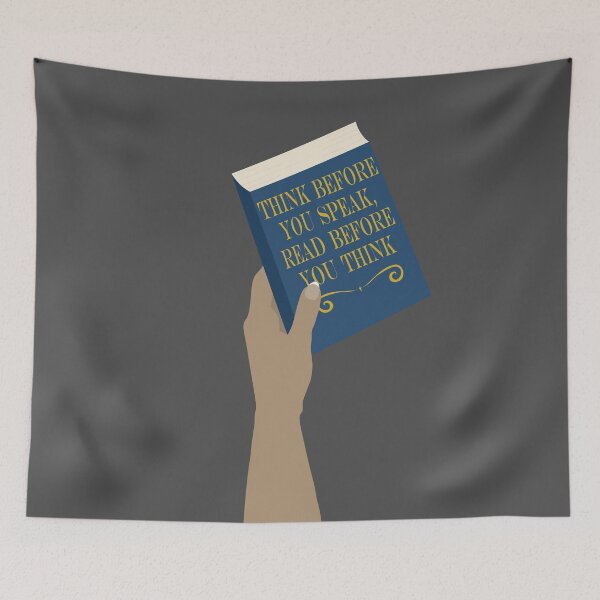 Item preview, Think before you speak, read before you think designed and sold by Heather H Designs .