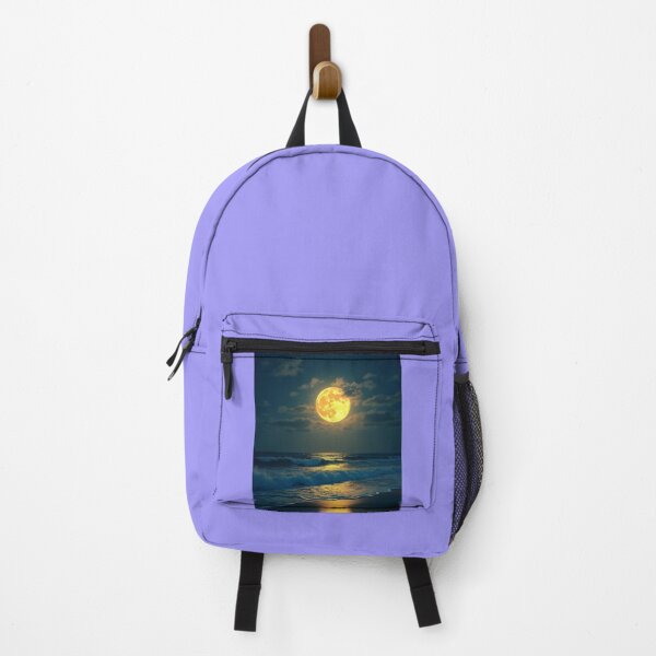 Item preview, Full Moon Over the Ocean – Night Sky Serenity designed and sold by PriyaMagic.