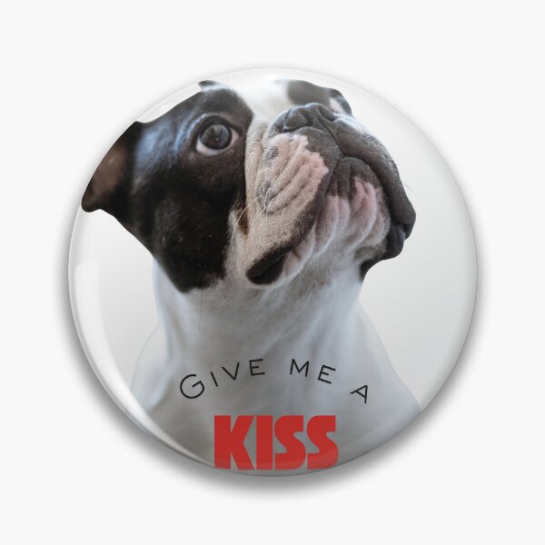 Item preview, "Give Me a Kiss" - French Bulldog and Mistletoe - Dog Lover designed and sold by Furrly.