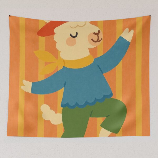 Item preview, funny dancing llama designed and sold by Mauswohn.