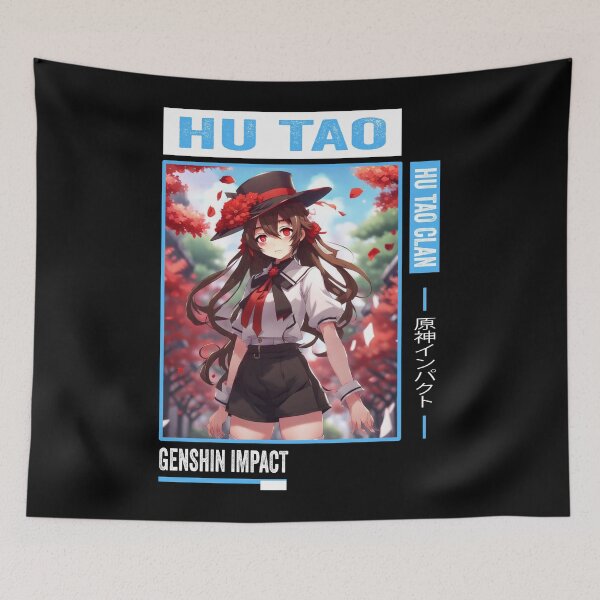 Item preview, Hu Tao - Genshin Impact designed and sold by Anni-tett.