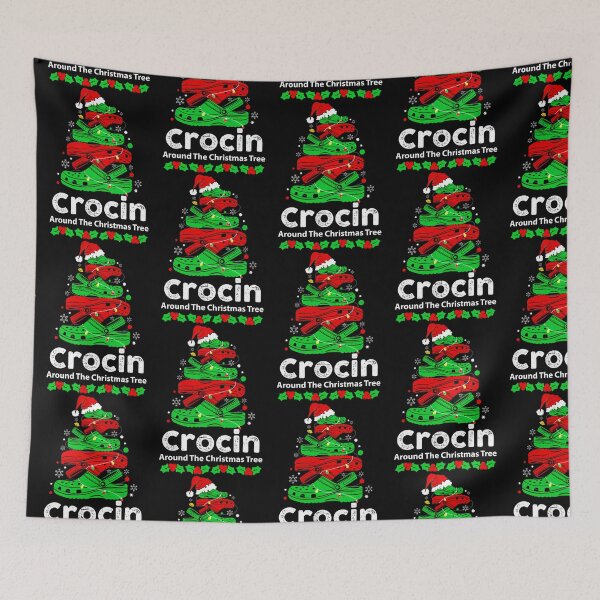 Item preview,  Crocin Around The Christmas Tree designed and sold by SAUMOLIAAMISONE.