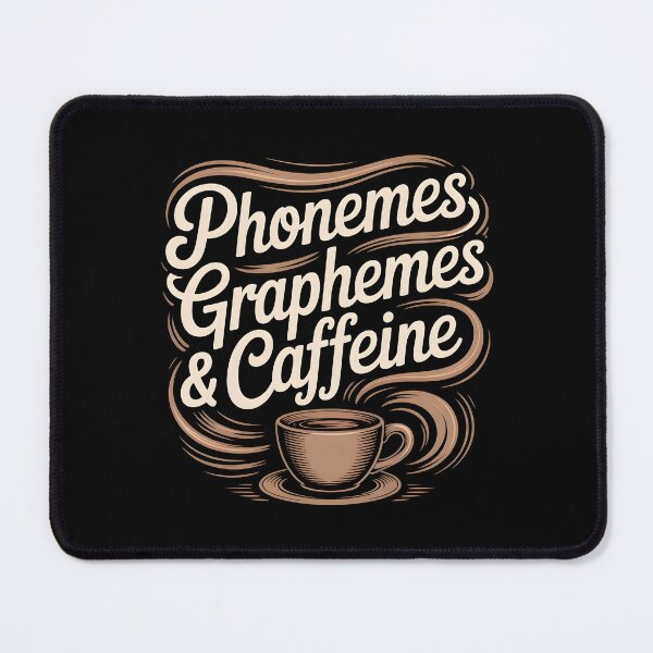 Item preview, Phonemes Graphemes And Caffeine designed and sold by Redgiant87x.
