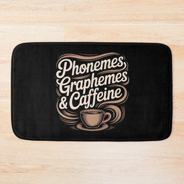 Item preview, Phonemes Graphemes And Caffeine designed and sold by Redgiant87x.