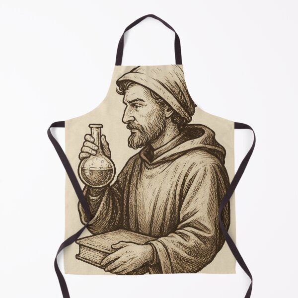 Item preview, Medieval Alchemist Vintage Illustration designed and sold by photoparadise22.