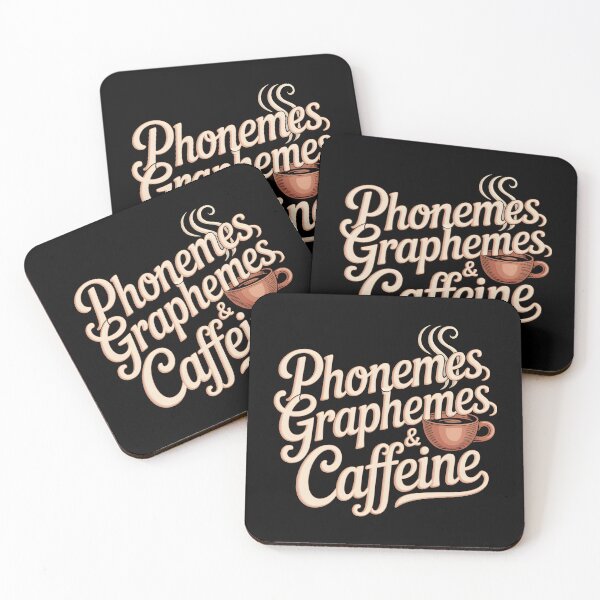 Item preview, Phonemes Graphemes And Caffeine designed and sold by Redgiant87x.