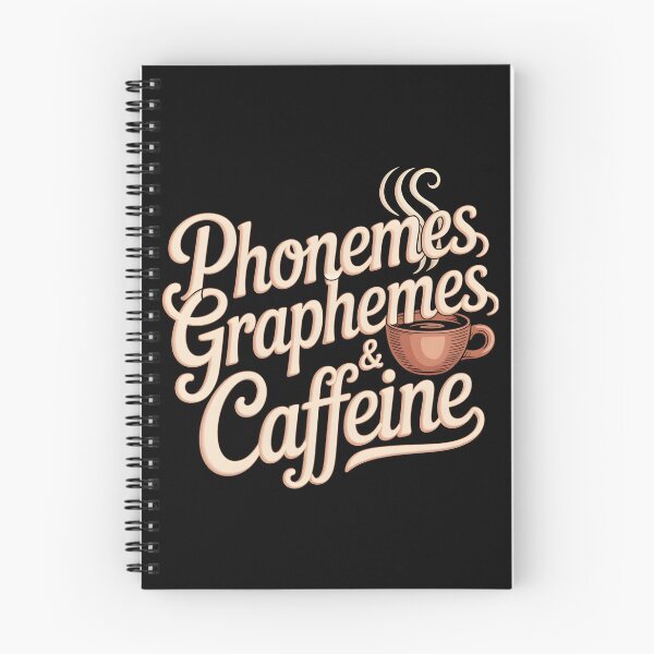 Item preview, Phonemes Graphemes And Caffeine designed and sold by Redgiant87x.