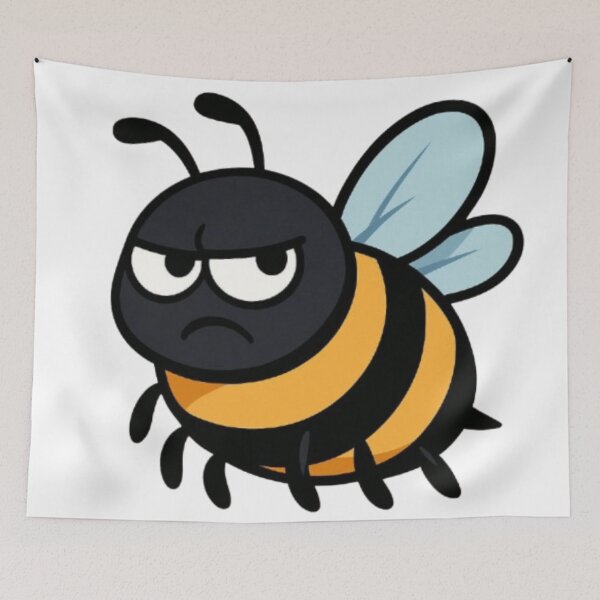 Item preview, unfriendly wasp designed and sold by KrazyArtStyle.