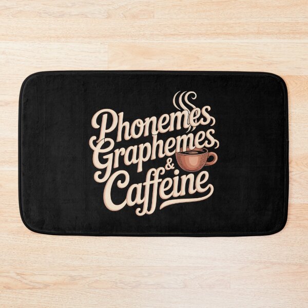 Item preview, Phonemes Graphemes And Caffeine designed and sold by Redgiant87x.