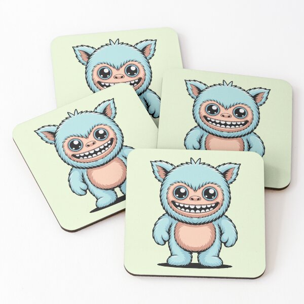 Item preview, Ugly Cute Monster Plush Cartoon Character - Blue Edition designed and sold by Lemon Pepper.