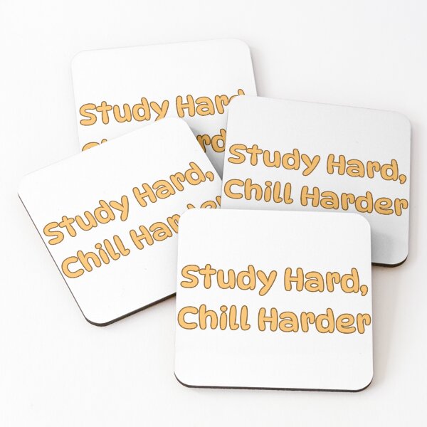 Item preview, Hard, Chill Harder – Motivational Student Quote Design designed and sold by Pixel--Threads.