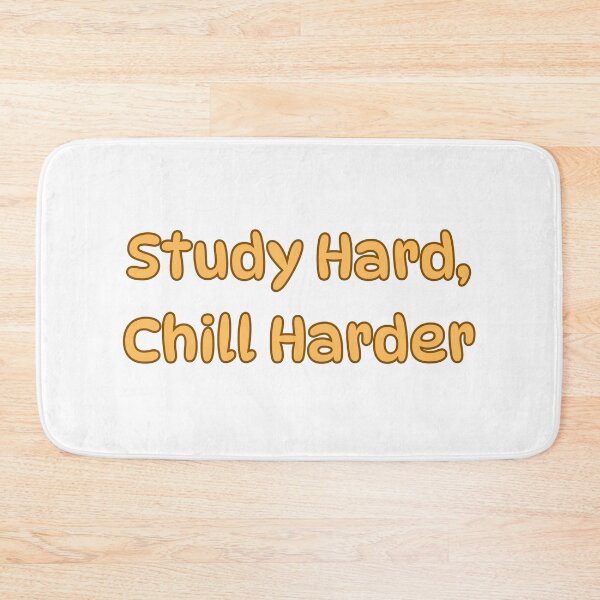 Item preview, Hard, Chill Harder – Motivational Student Quote Design designed and sold by Pixel--Threads.