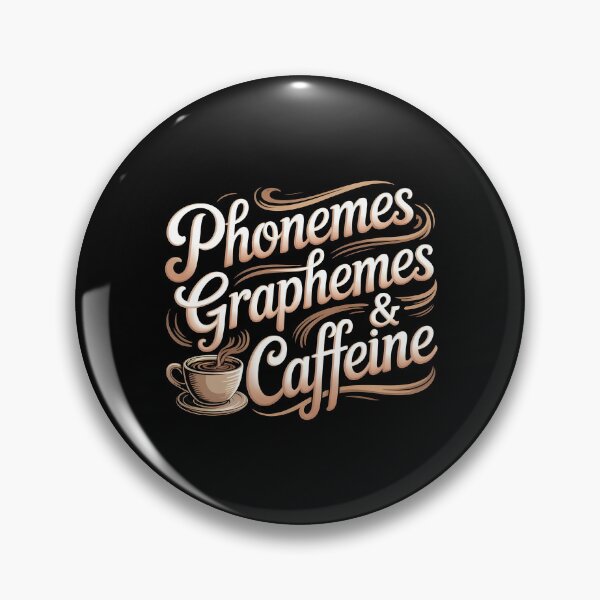 Item preview, Phonemes Graphemes And Caffeine designed and sold by Redgiant87x.