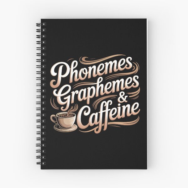 Item preview, Phonemes Graphemes And Caffeine designed and sold by Redgiant87x.