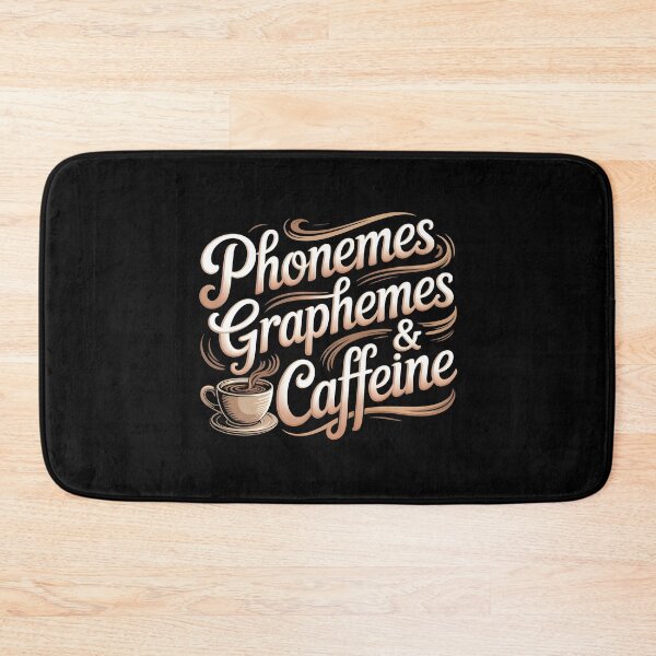 Item preview, Phonemes Graphemes And Caffeine designed and sold by Redgiant87x.