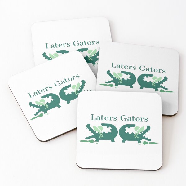 Item preview, Laters Gators - Fancy Reptile Pop Culture Design by the Gentleman Robits designed and sold by GentlemanRobits.