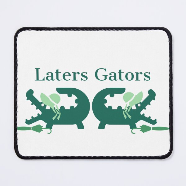 Item preview, Laters Gators - Fancy Reptile Pop Culture Design by the Gentleman Robits designed and sold by GentlemanRobits.