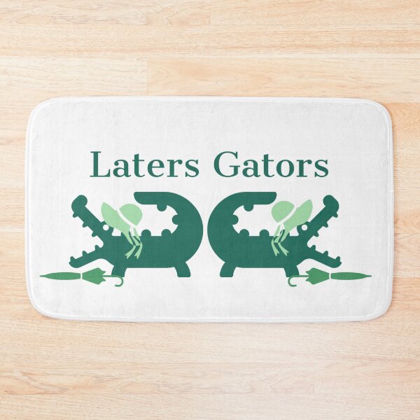 Item preview, Laters Gators - Fancy Reptile Pop Culture Design by the Gentleman Robits designed and sold by GentlemanRobits.
