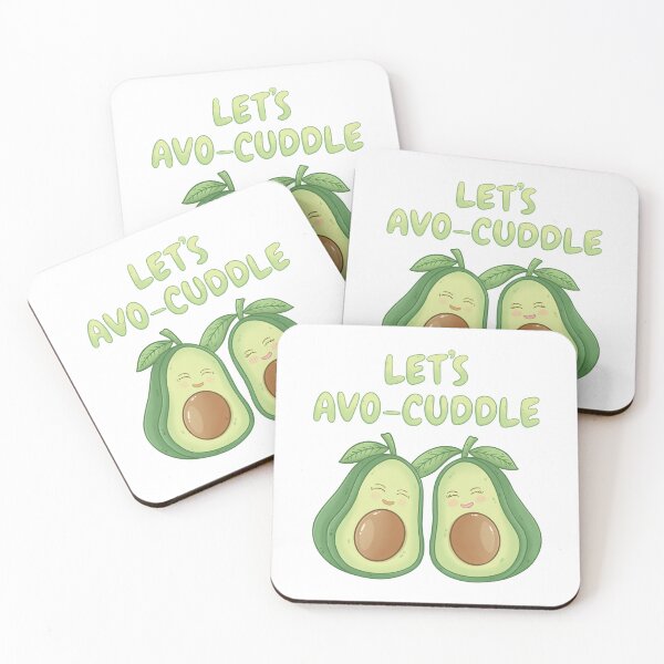 Item preview, Cute Avocado designed and sold by Doodleooly.