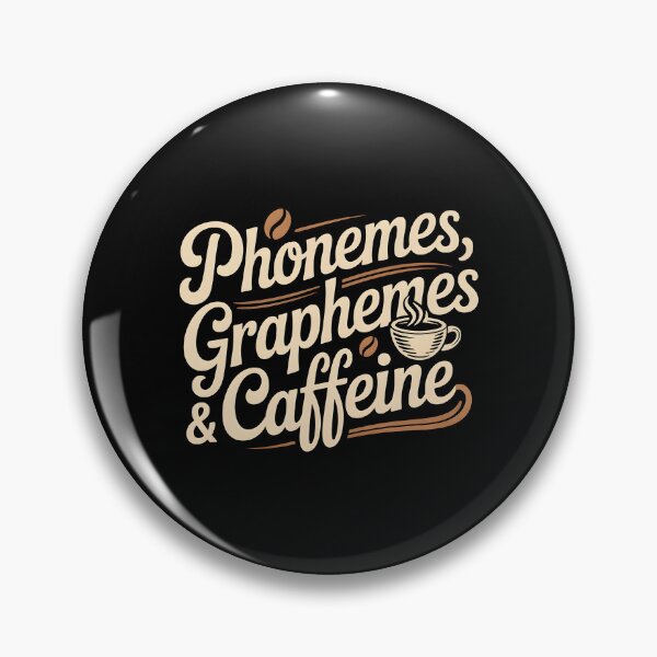 Item preview, Phonemes Graphemes And Caffeine designed and sold by Redgiant87x.