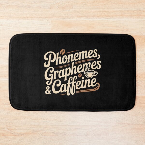 Item preview, Phonemes Graphemes And Caffeine designed and sold by Redgiant87x.