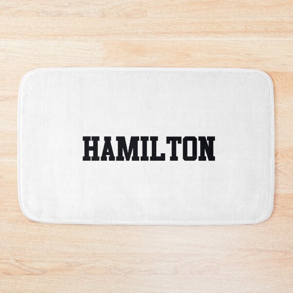 Item preview, Hamilton Word Art – Bold Minimalist City Typography Design designed and sold by Paper Drip.