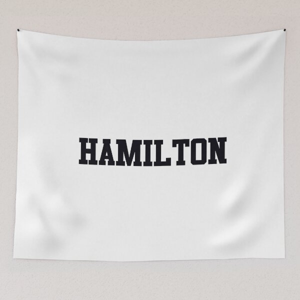 Item preview, Hamilton Word Art – Bold Minimalist City Typography Design designed and sold by Paper Drip.