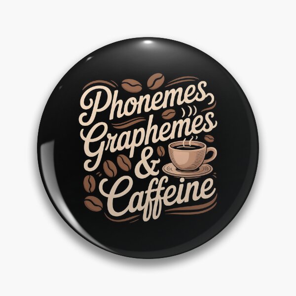 Item preview, Phonemes Graphemes And Caffeine designed and sold by Redgiant87x.