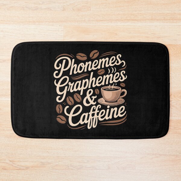 Item preview, Phonemes Graphemes And Caffeine designed and sold by Redgiant87x.