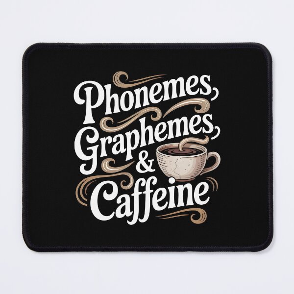 Item preview, Phonemes Graphemes And Caffeine designed and sold by Redgiant87x.