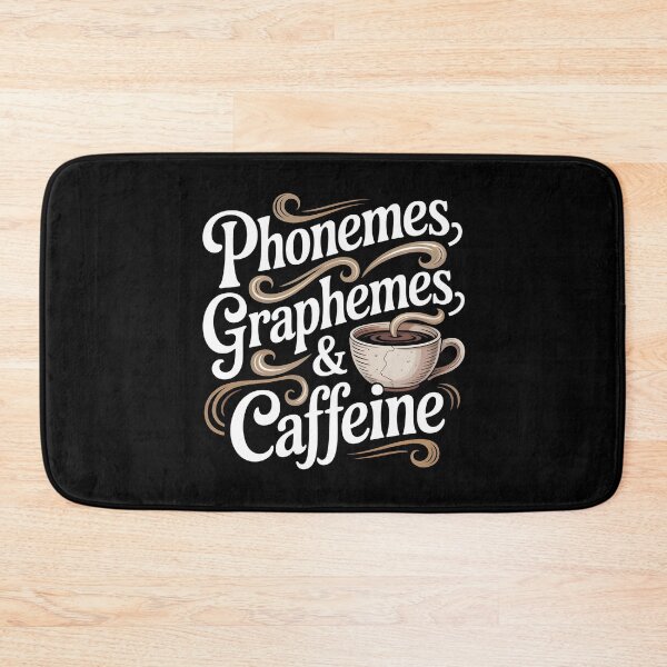 Item preview, Phonemes Graphemes And Caffeine designed and sold by Redgiant87x.