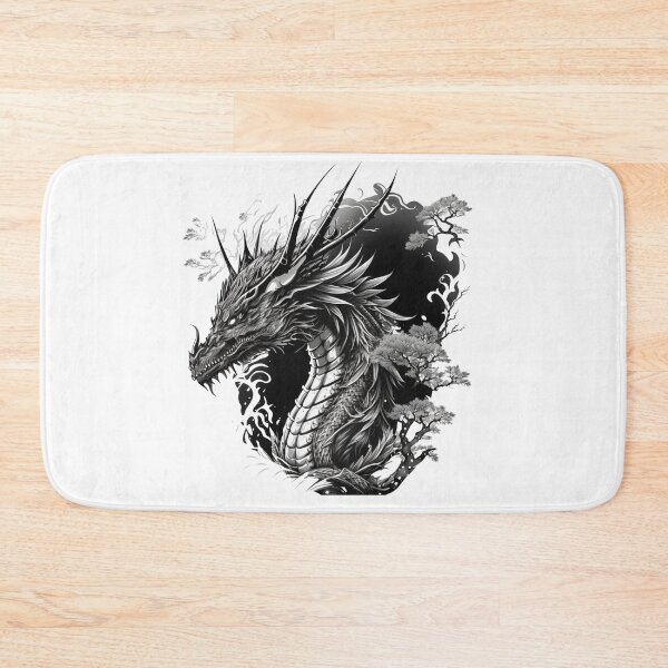 Item preview, MONOCROMATIC  Dragon Masterpiece designed and sold by CleverCulture.