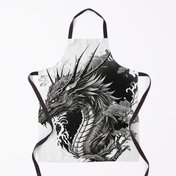 Item preview, MONOCROMATIC Dragon Masterpiece designed and sold by CleverCulture.
