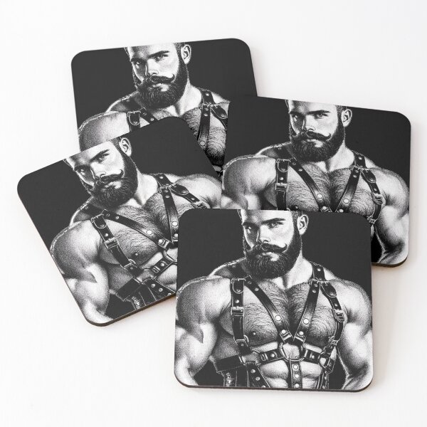 Item preview, Gay Leather Bar Pride "Colton" Leather Bar San Francisco Pride Graphic Design designed and sold by ItsAKinkThing.