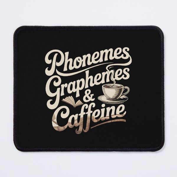 Item preview, Phonemes Graphemes And Caffeine designed and sold by Redgiant87x.