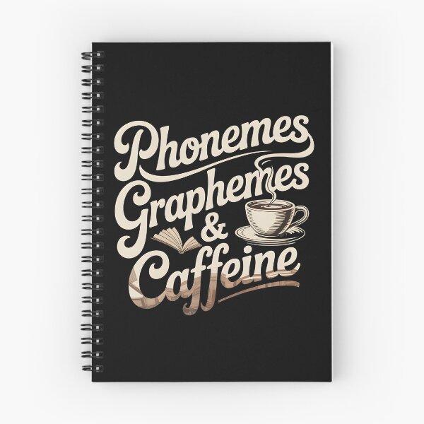 Item preview, Phonemes Graphemes And Caffeine designed and sold by Redgiant87x.