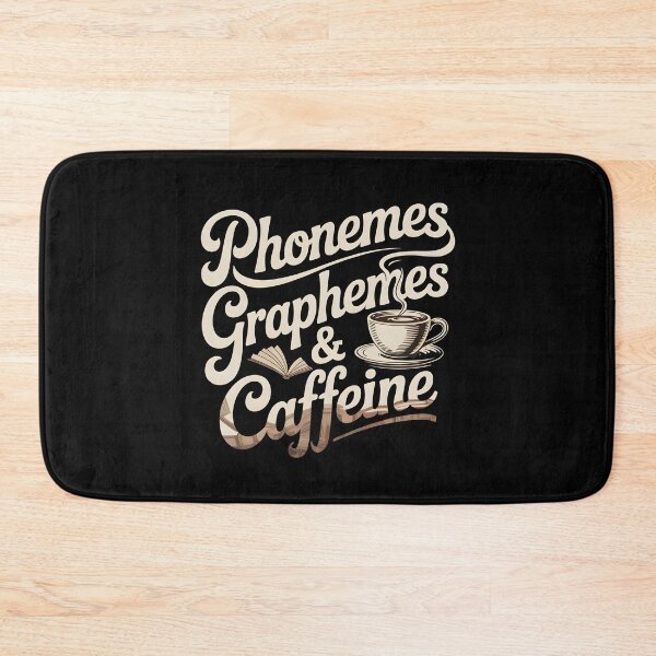 Item preview, Phonemes Graphemes And Caffeine designed and sold by Redgiant87x.