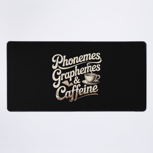 Item preview, Phonemes Graphemes And Caffeine designed and sold by Redgiant87x.