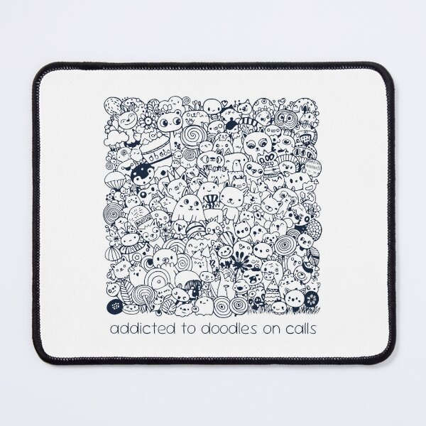 Item preview, Addicted to Doodling During Calls designed and sold by KiwiRider.