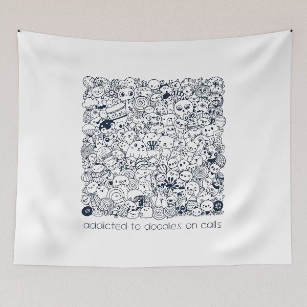 Item preview, Addicted to Doodling During Calls designed and sold by KiwiRider.