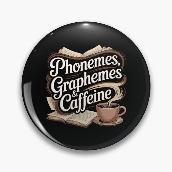 Item preview, Phonemes Graphemes And Caffeine designed and sold by Redgiant87x.
