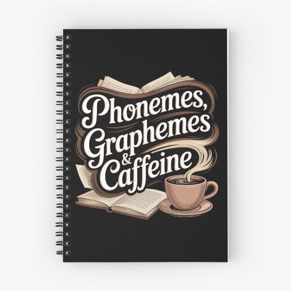 Item preview, Phonemes Graphemes And Caffeine designed and sold by Redgiant87x.