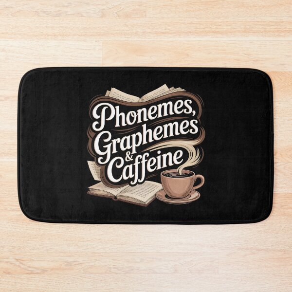 Item preview, Phonemes Graphemes And Caffeine designed and sold by Redgiant87x.