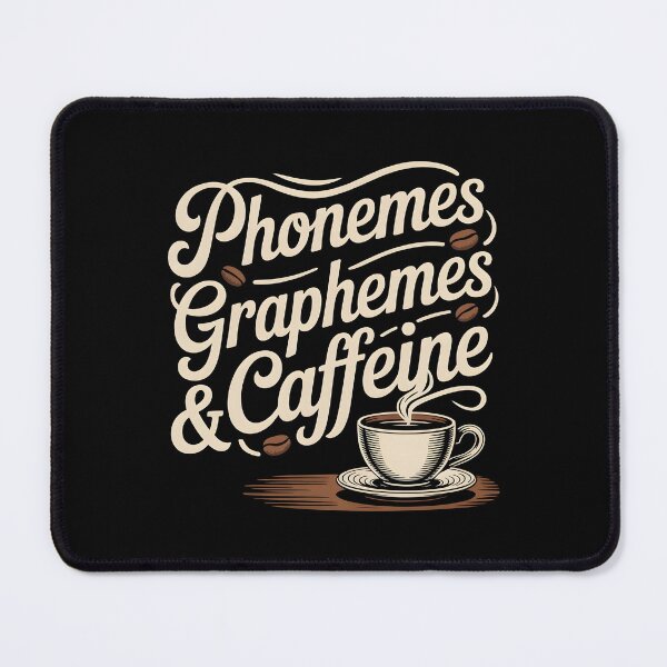 Item preview, Phonemes Graphemes And Caffeine designed and sold by Redgiant87x.