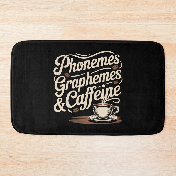Item preview, Phonemes Graphemes And Caffeine designed and sold by Redgiant87x.