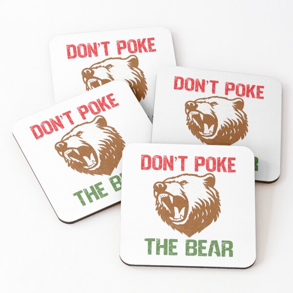 Item preview, Don’t Poke The Bear California Republic Design  designed and sold by NightWisdom.
