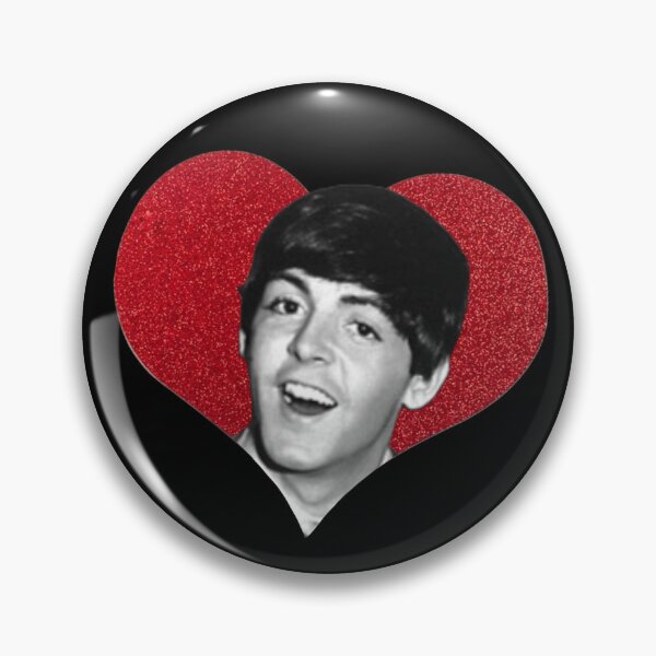 Item preview, Paul McCartney Glitter Heart designed and sold by ezndwhizz.